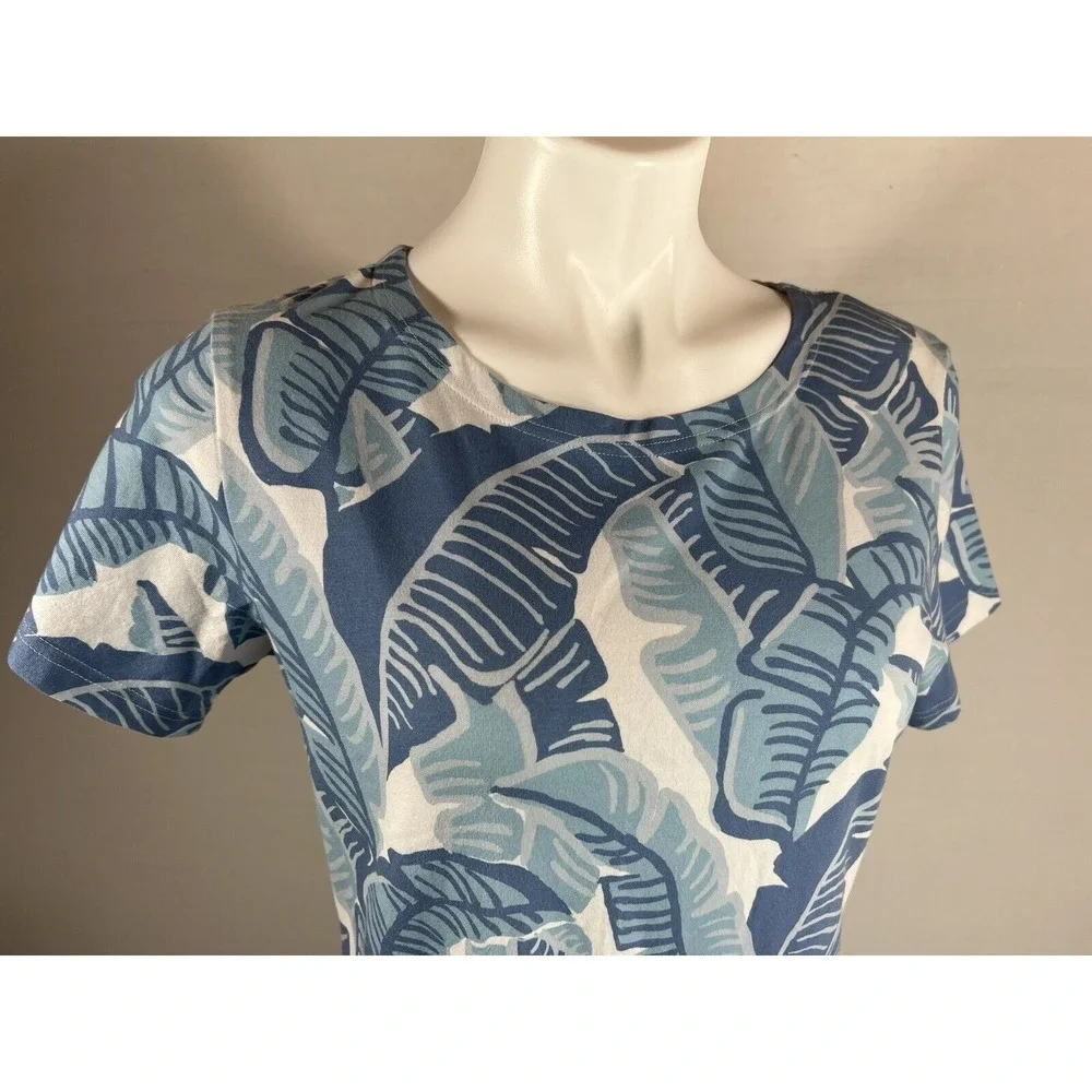 Sail‎ To Sable Womens Small Dress Blue White Preppy Coastal Summer